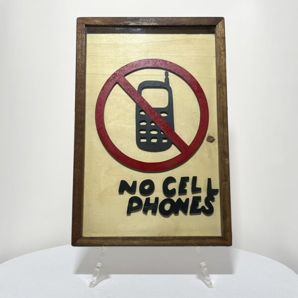 Quadro Gilmore Girls No Cellphones - Brilha No Escuro - Hoover 3D Artesanal