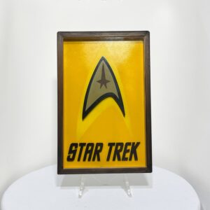 Quadro Star Trek - Brilha No Escuro  - Hoover 3D Artesanal