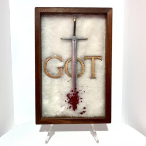 Quadro Game Of Thrones - Hoover 3D Artesanal