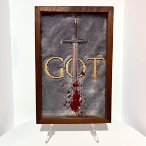 Quadro Game Of Thrones - Hoover 3D Artesanal